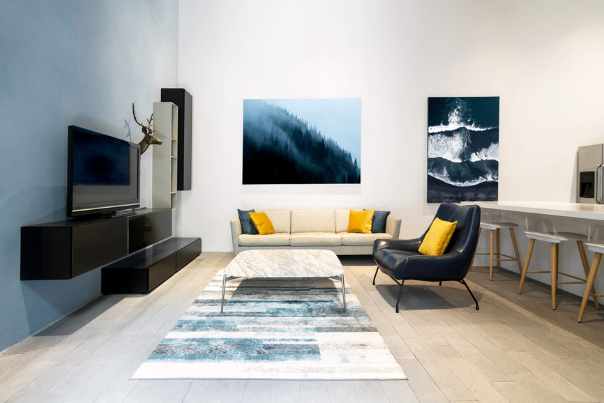contemporary living room cabinet design